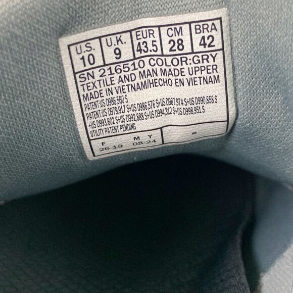 Skechers Hands Free Slip Ins Go Walk Flex Grand Entry Sneakers Grey Men's 10 - Picture 7 of 12